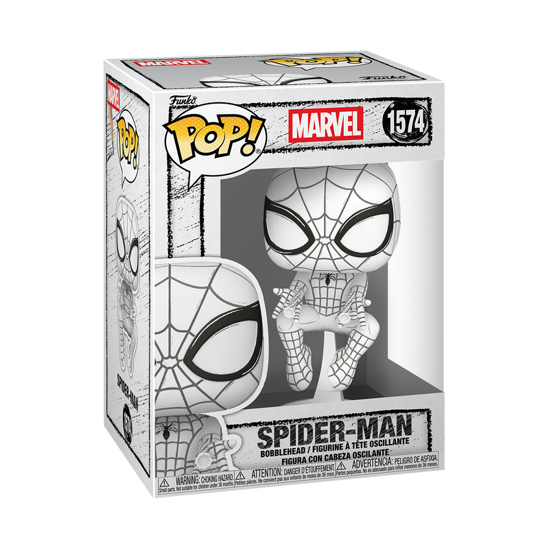 Marvel: Sketched- Spider-Man Pop!
