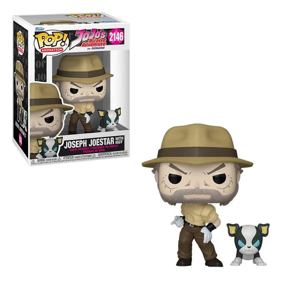 JoJo's Bizarre Adventure- Joseph Joestar w/ Iggy Pop!