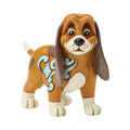 Jim Shore: Fox & the Hound- Copper Mini Figurine