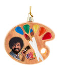 Bob Ross Palette Ornament