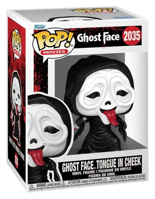Ghost Face Tongue in Cheek Pop!