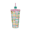 Golden Girls 24oz Plastic Cold Cup w/ Lid and Topper Straw