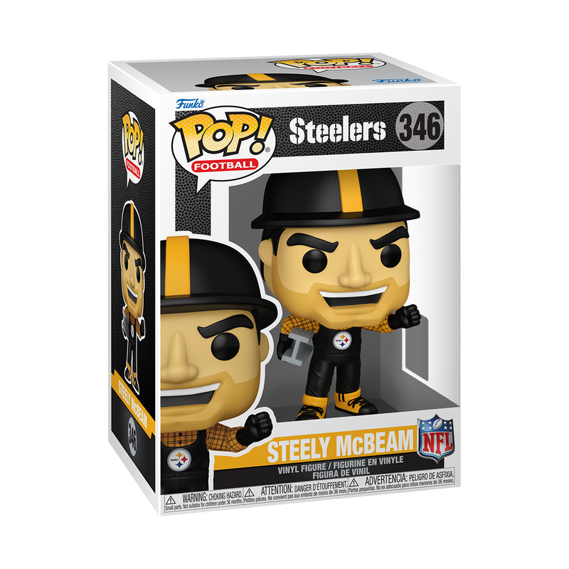 Steelers Mascot Steely McBeam Pop!