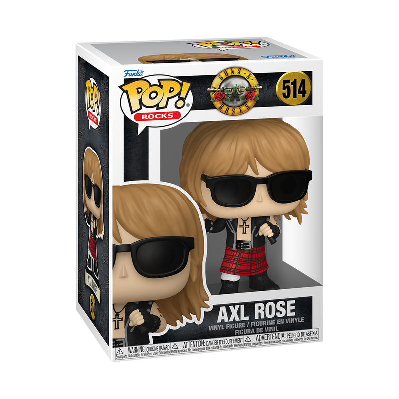 Guns n Roses - Axl Rose (Live and Let Die) Pop!