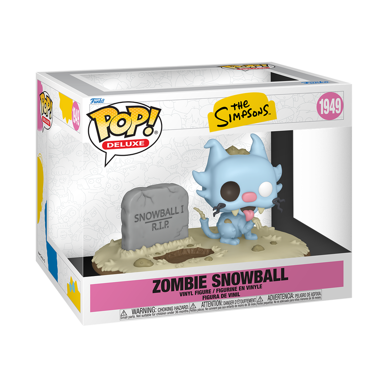 Simpsons - Deluxe Zombie Snowball Pop!