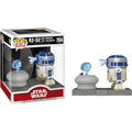 Star Wars- R2-D2 w/ Princess Leia Hologram Deluxe Pop!