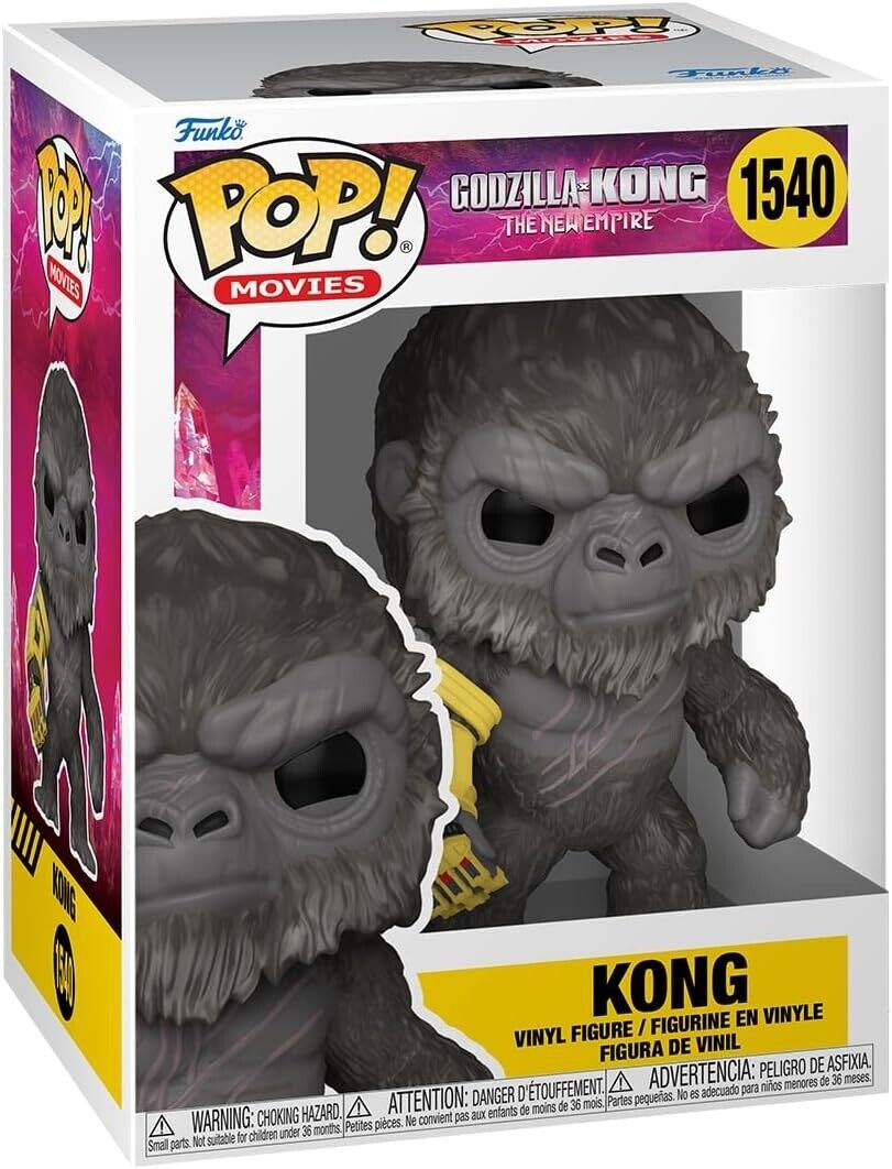 Godzilla x Kong: The New Empire- Kong w/ Mechanical Arm Pop!