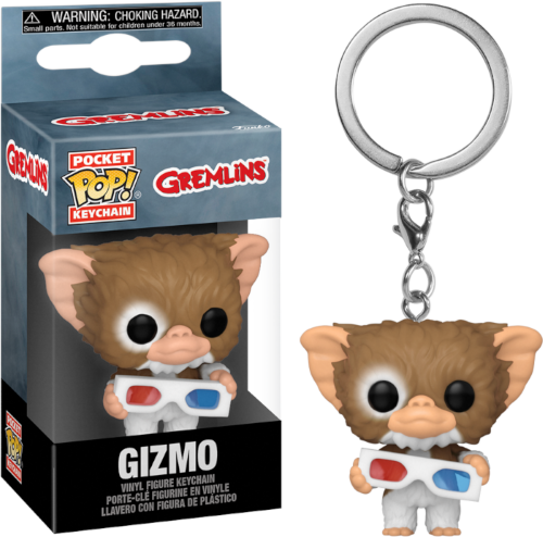 Gremlins- Gizmo w/ Glasses Pop! Keychain