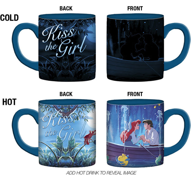 The Little Mermaid- Kiss the Girl Heat Change Mug