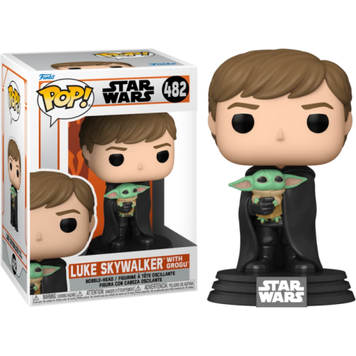 Star Wars: The Mandalorian- Luke Skywalker w Grogu Pop!