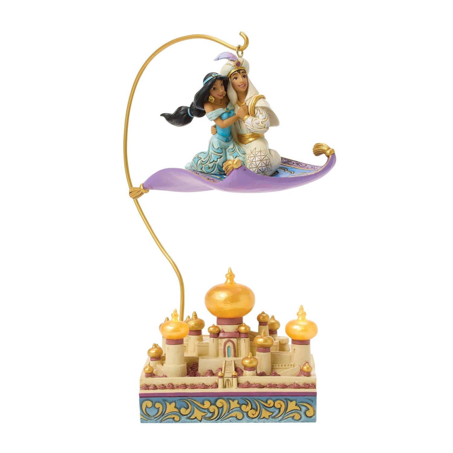 Jim Shore: Aladdin & Jasmine Magic Carpet Figurine