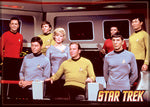 Star Trek - Crew On Bridge Magnet