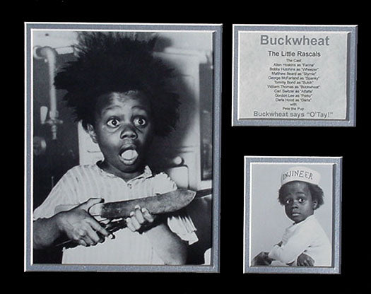 The Little Rascals - Buckwheat Matted Photos