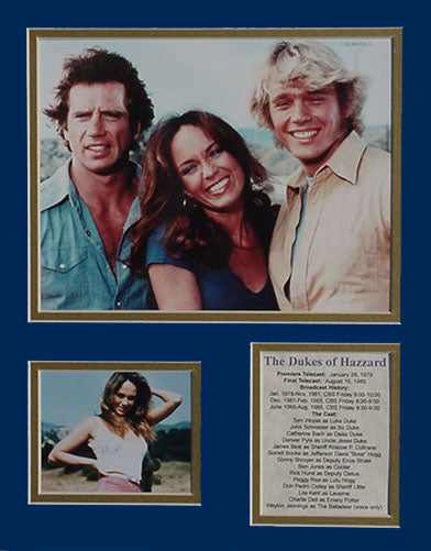 Dukes of Hazzard Matted Photos