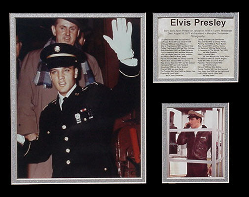 Elvis Army Matted Photos