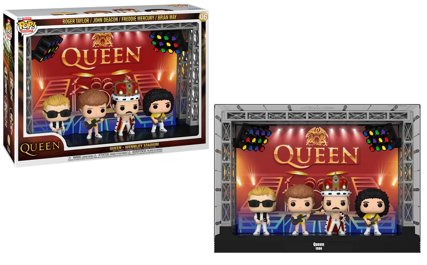 Queen at Wembley Stadium Pop! Moment