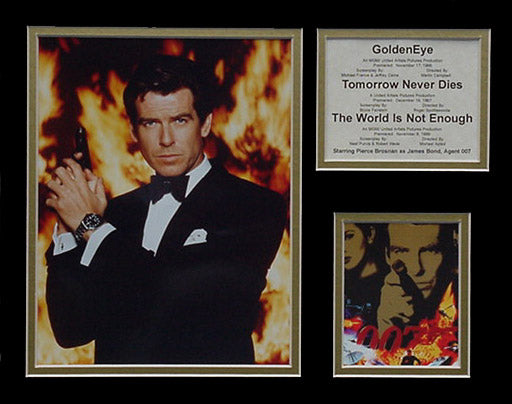 James Bond - Pierce Brosnan Matted Photos