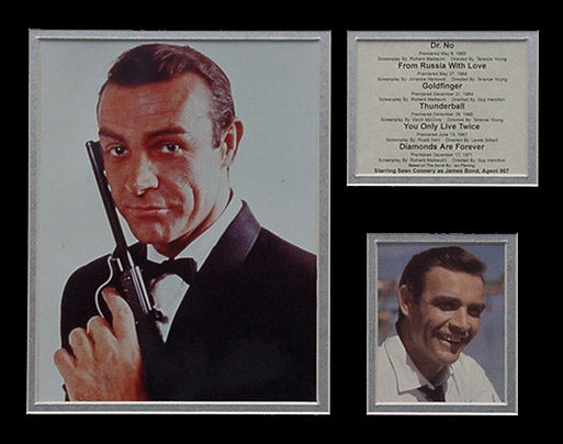 James Bond - Sean Connery Matted Photos