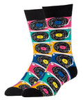 Records Crew Socks