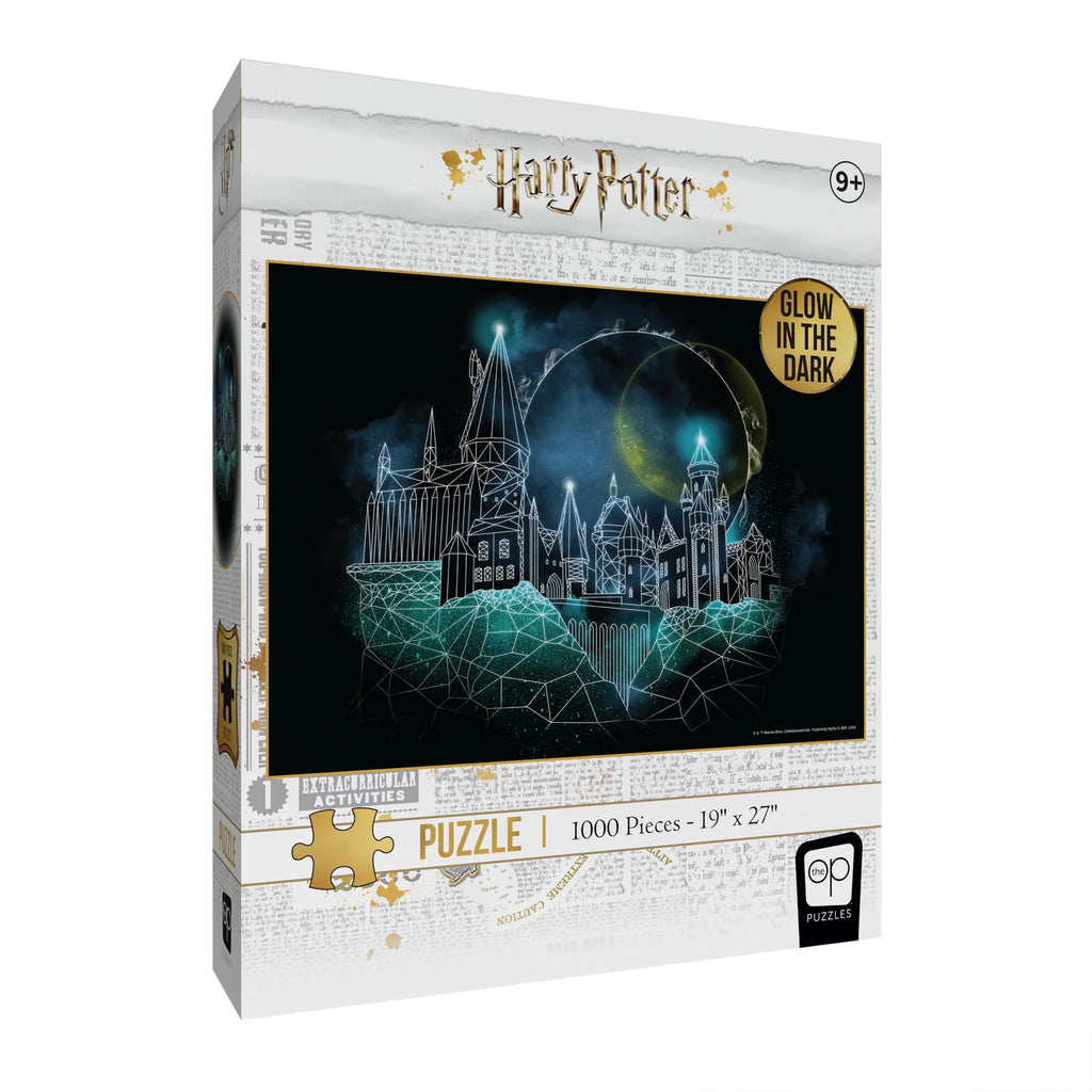 Harry Potter Hogwarts - Glow in the Dark - 1000 Piece Puzzle