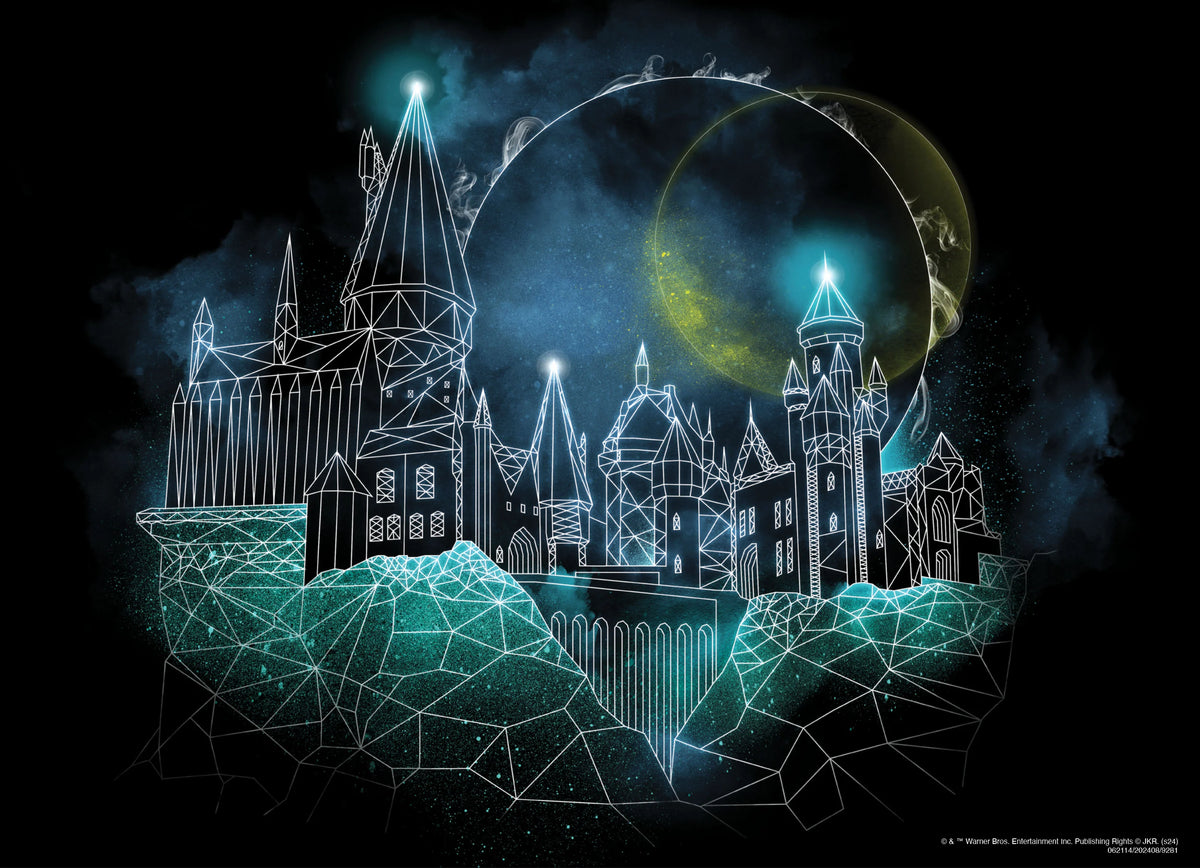 Harry Potter Hogwarts - Glow in the Dark - 1000 Piece Puzzle