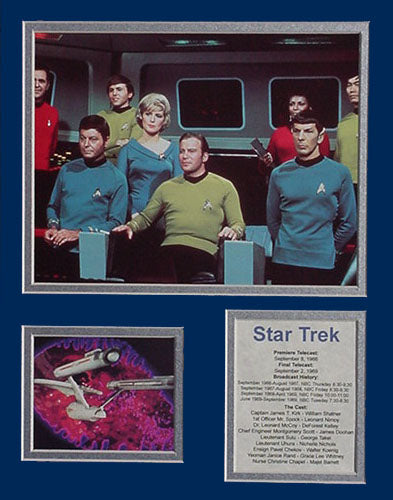 Star Trek Crew Matted Photos
