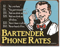 Bartender's Phone Rates