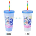 Care Bears X Strawberry Shortcake Color Changing Tumbler with Straw (Blue)