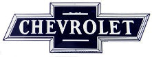 Chevy Bowtie Die-Cut Sign