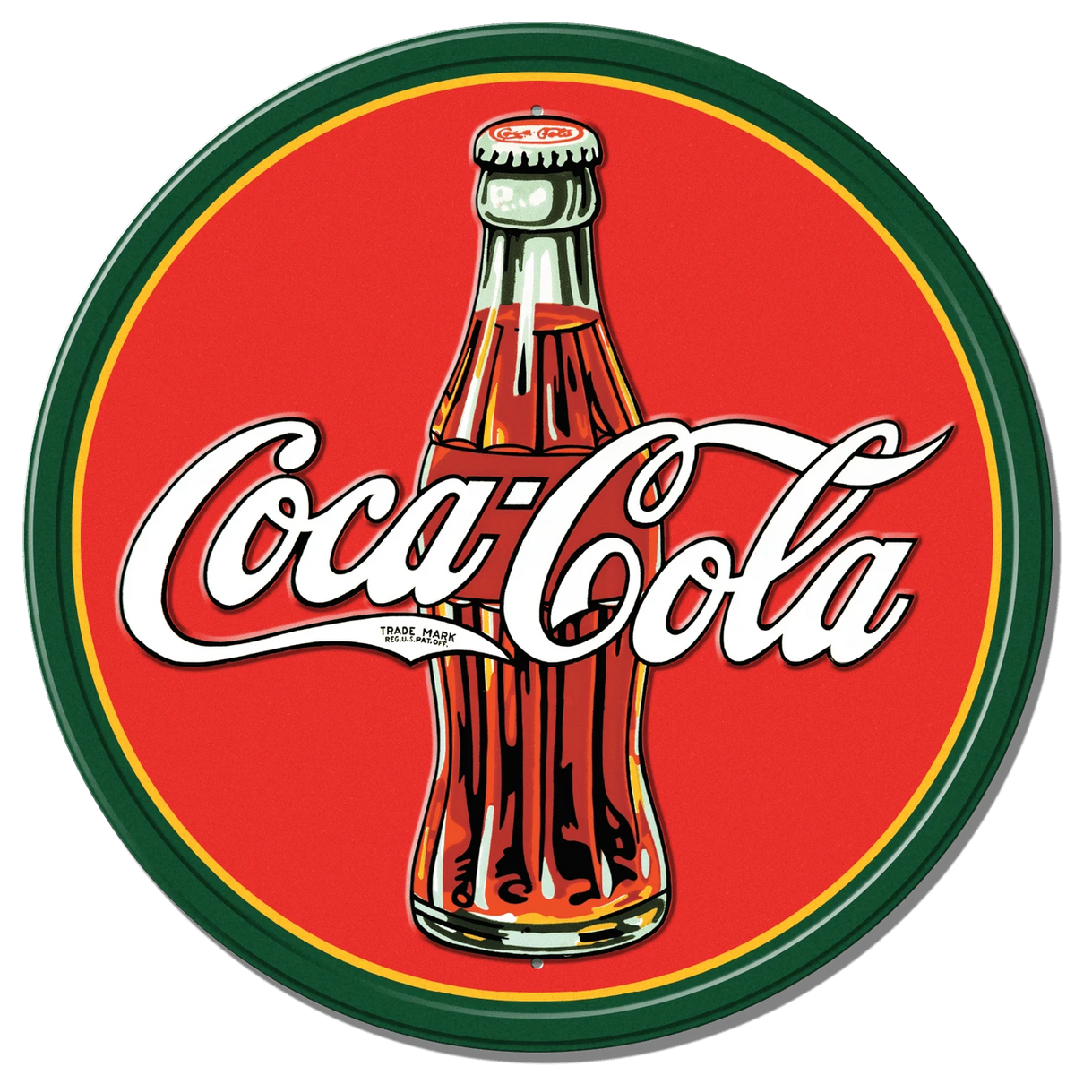 Coke-30's Bottle Logo