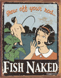 Fish Naked Sign