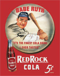 Babe Ruth Red Rock Cola Sign