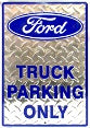 Ford Truck Parking Diamond Plate
