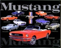 Mustang Collage Sign