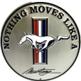 Mustang Round Sign