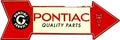 Pontiac Parts Arrow sign