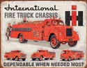 International Fire Truck Chassis