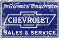 Chevrolet Service sign