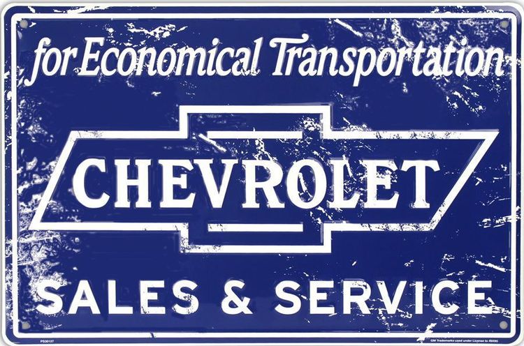Chevrolet Service sign