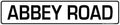 Abbey Road Sign