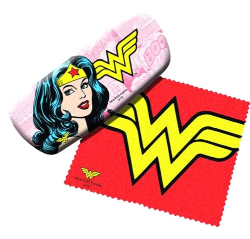 Wonder Woman- Eyeglass Case w/ Cleaning Cloth